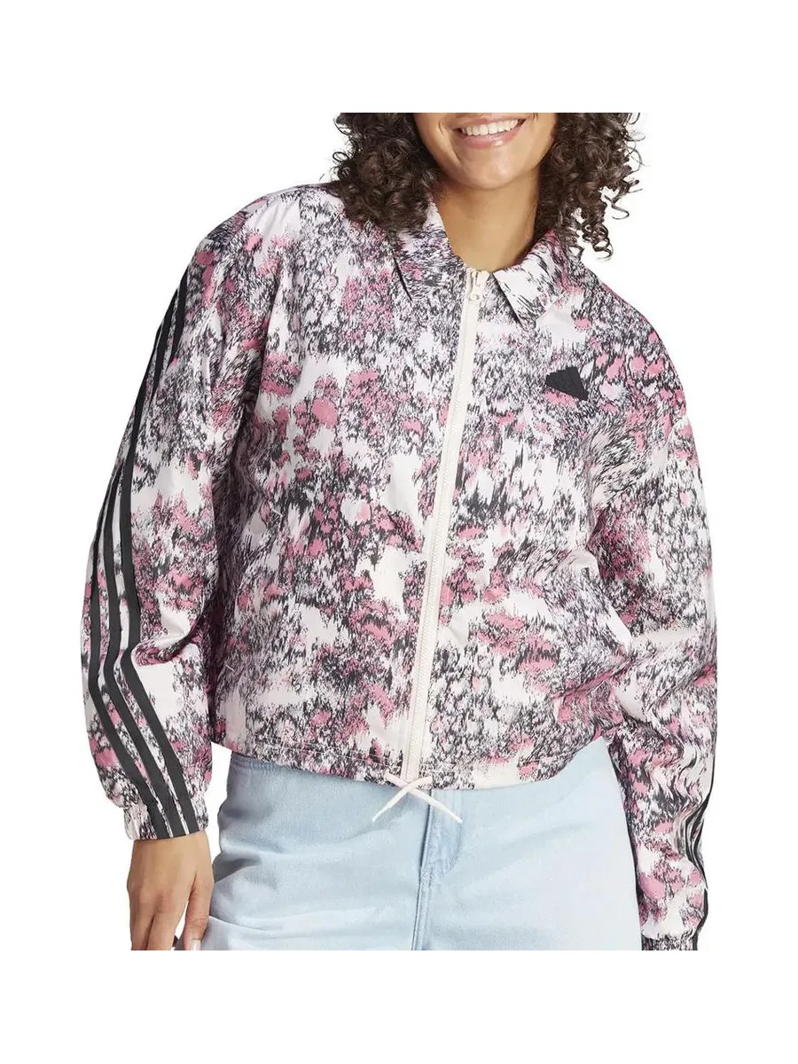 Veste Blanc/Rose Femme Adidas IM2455 2