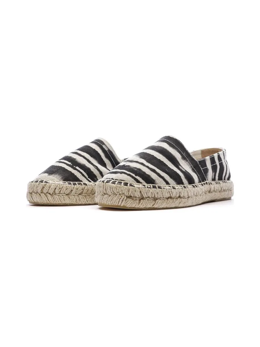 Espadrilles Beige/Noires Femme Pare Gabia Anitz 7