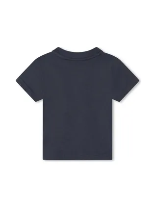 T-Shirt Bleu Bébé Timberland T60102 2