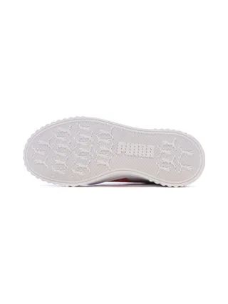 Baskets Blanche/Rose Fille/Femme Puma Carina 3.0 5