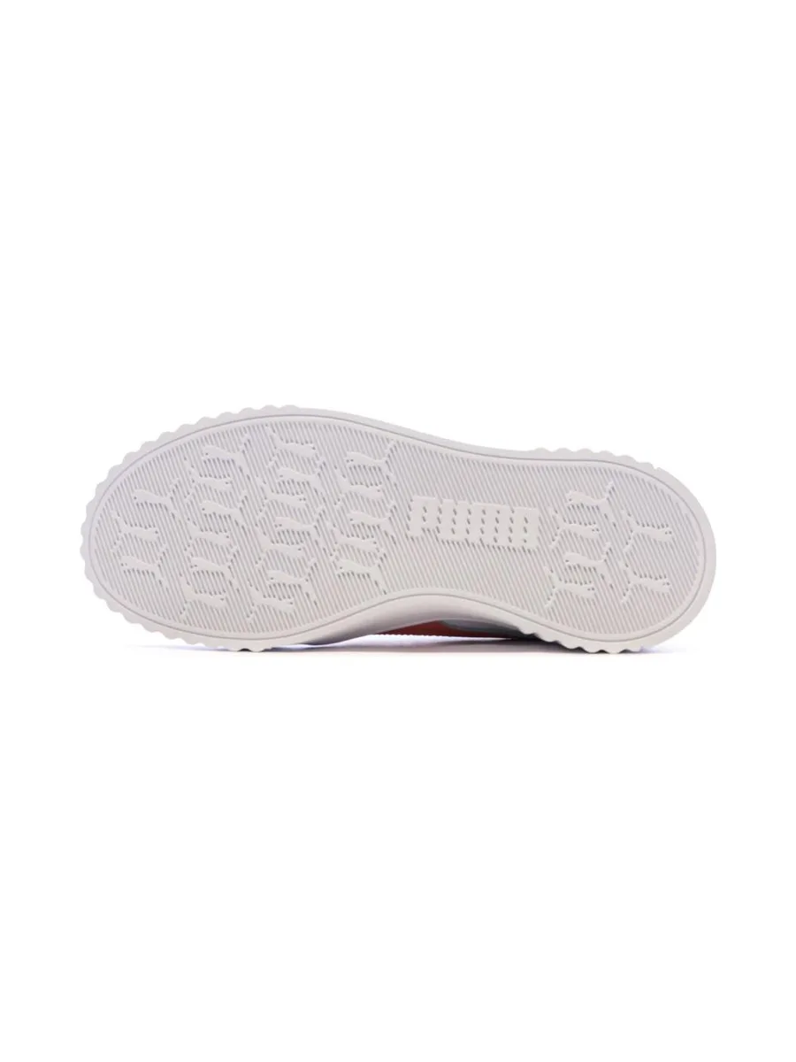 Baskets Blanche/Rose Fille/Femme Puma Carina 3.0 6