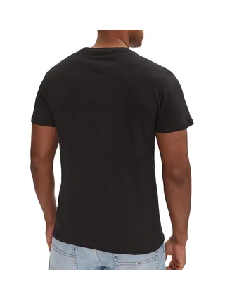 T-Shirt Noir Homme Tommy Hilfiger Slim Entry Graph 2