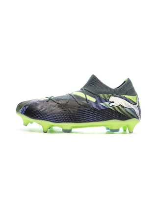 Chaussures de football Noir/Vert Homme Puma Future 7 Match MxSG 1