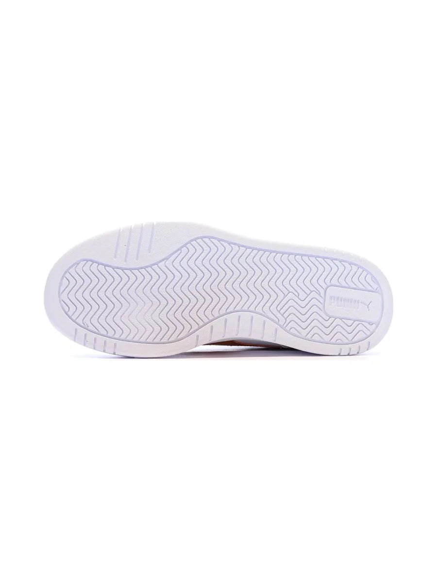 Baskets Blanc/Orange/Bleu Garçon Puma Caven Iii 6