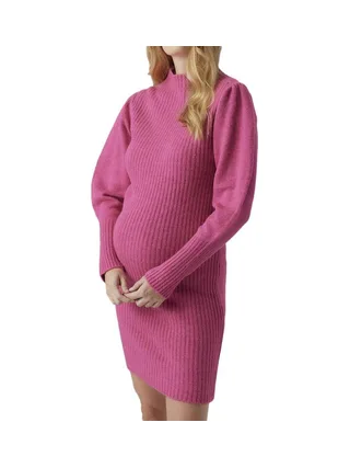 Robe Rose Femme Mamalicious Pippa 1