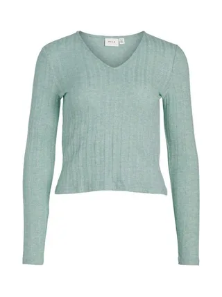 Pull Vert Femme Vila Fliva 1
