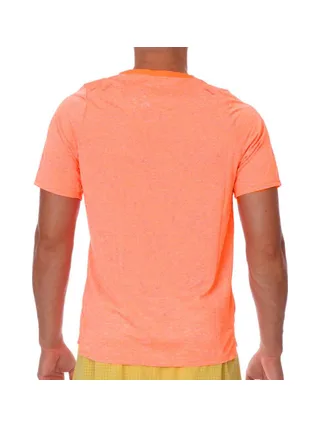 T-shirts Orange Fluo Homme Nike Run division 2