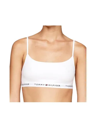 2X Brassières Blanche/Rose Femme Tommy Hilfiger 2 Pack Bralette 2