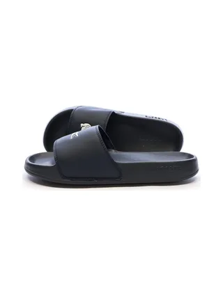 Claquettes Marines/Blanches Homme Lacoste Serve 1