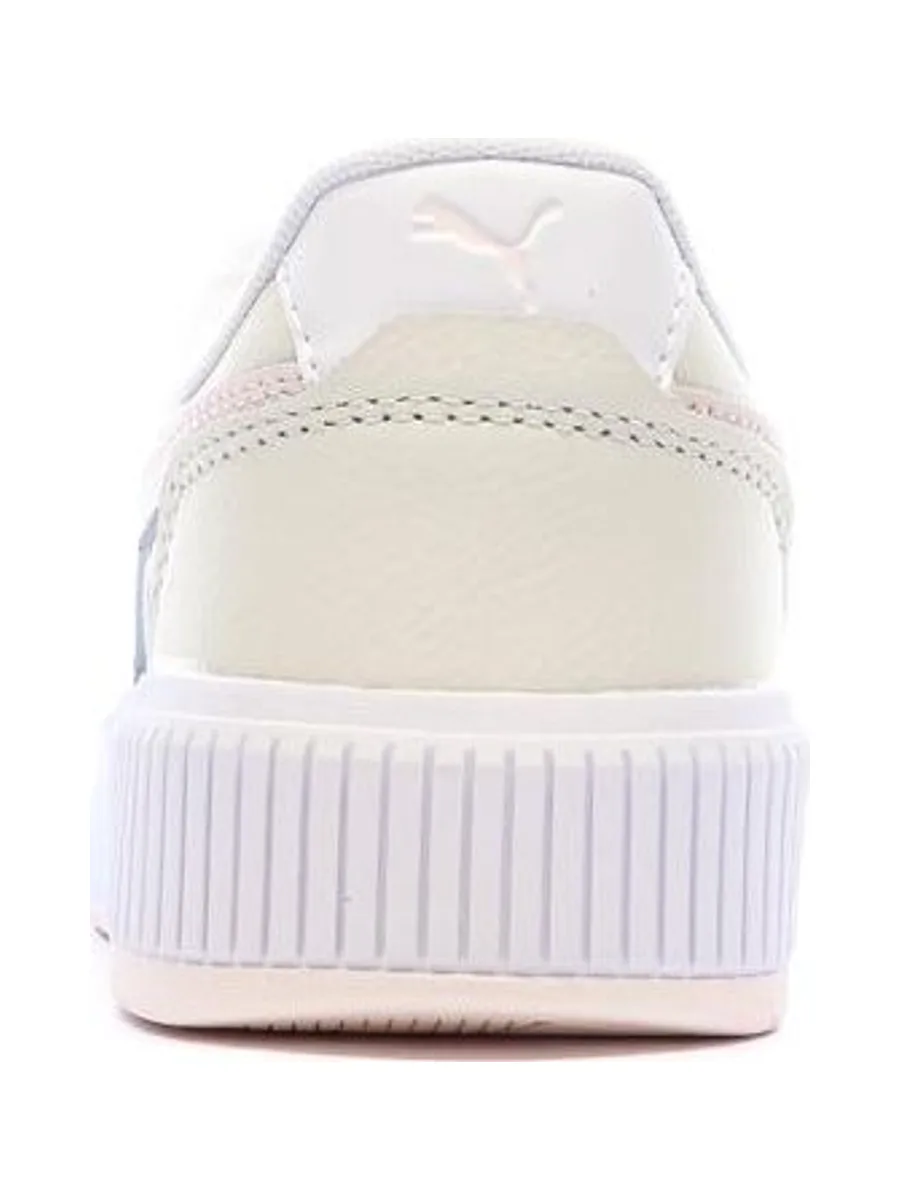 Baskets Blanc/Rose/Ecru Femme Puma Carina Mia 4