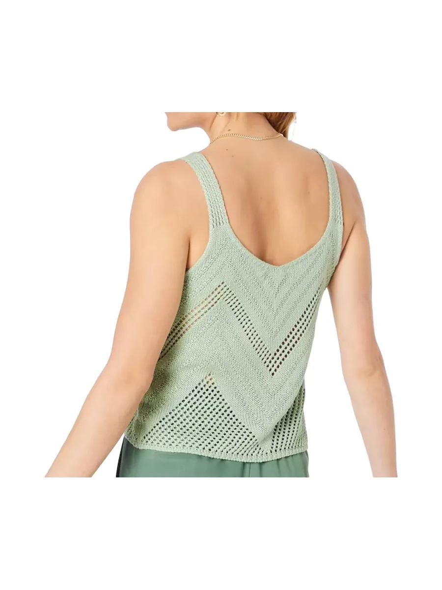Top Crochet Vert d'eau Femme Jdy 15226348 3