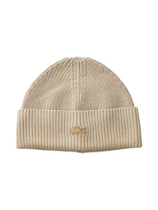 Bonnet Beige Homme Lacoste viennese 1