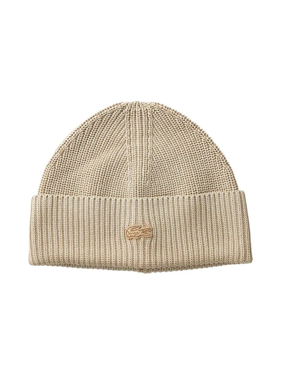 Bonnet Beige Homme Lacoste viennese 1