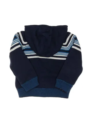 Gilet Zippé Marine Garçon EOM Vichalkid 2