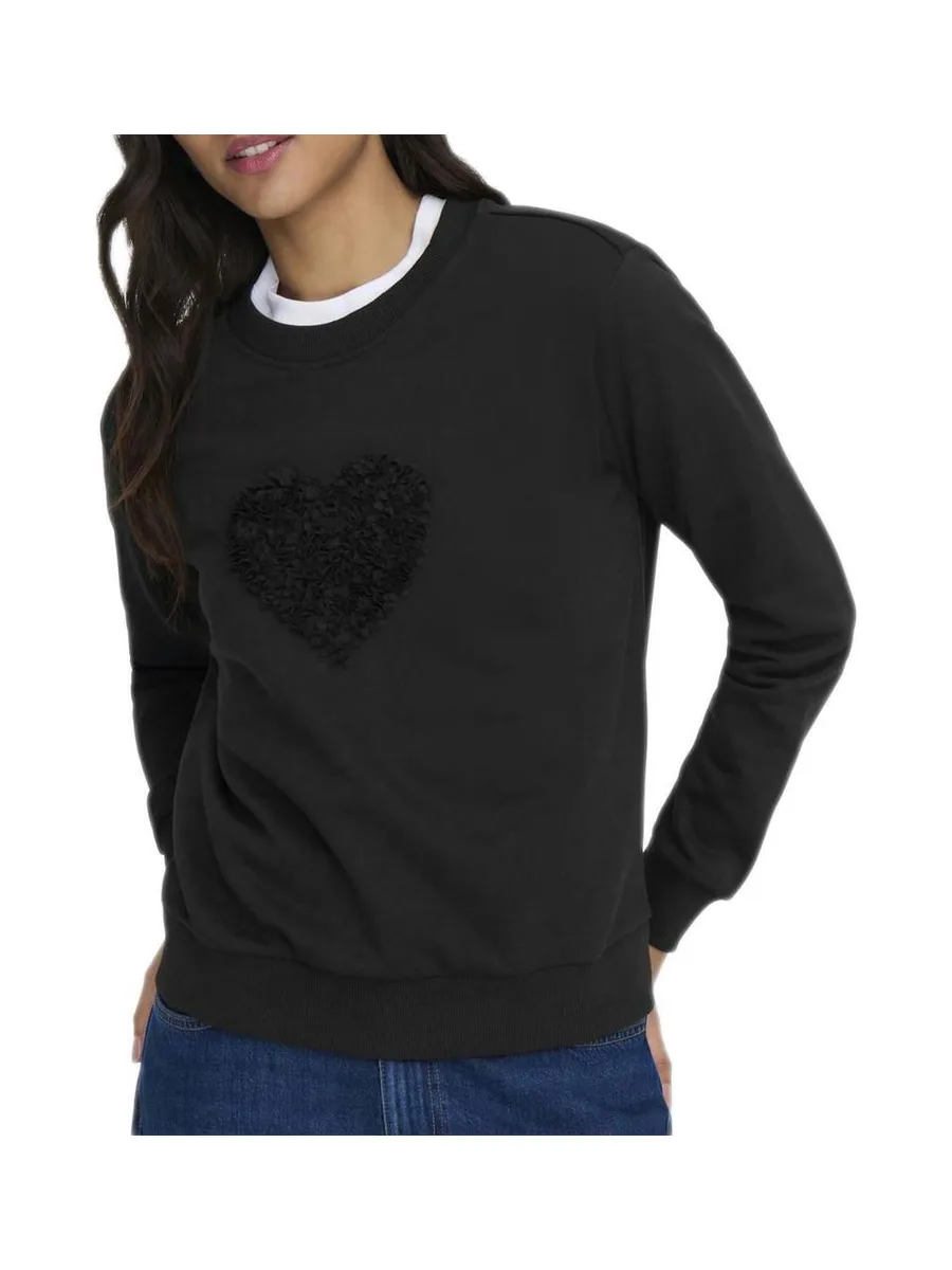 Sweat Noir Femme JDY Paris 1
