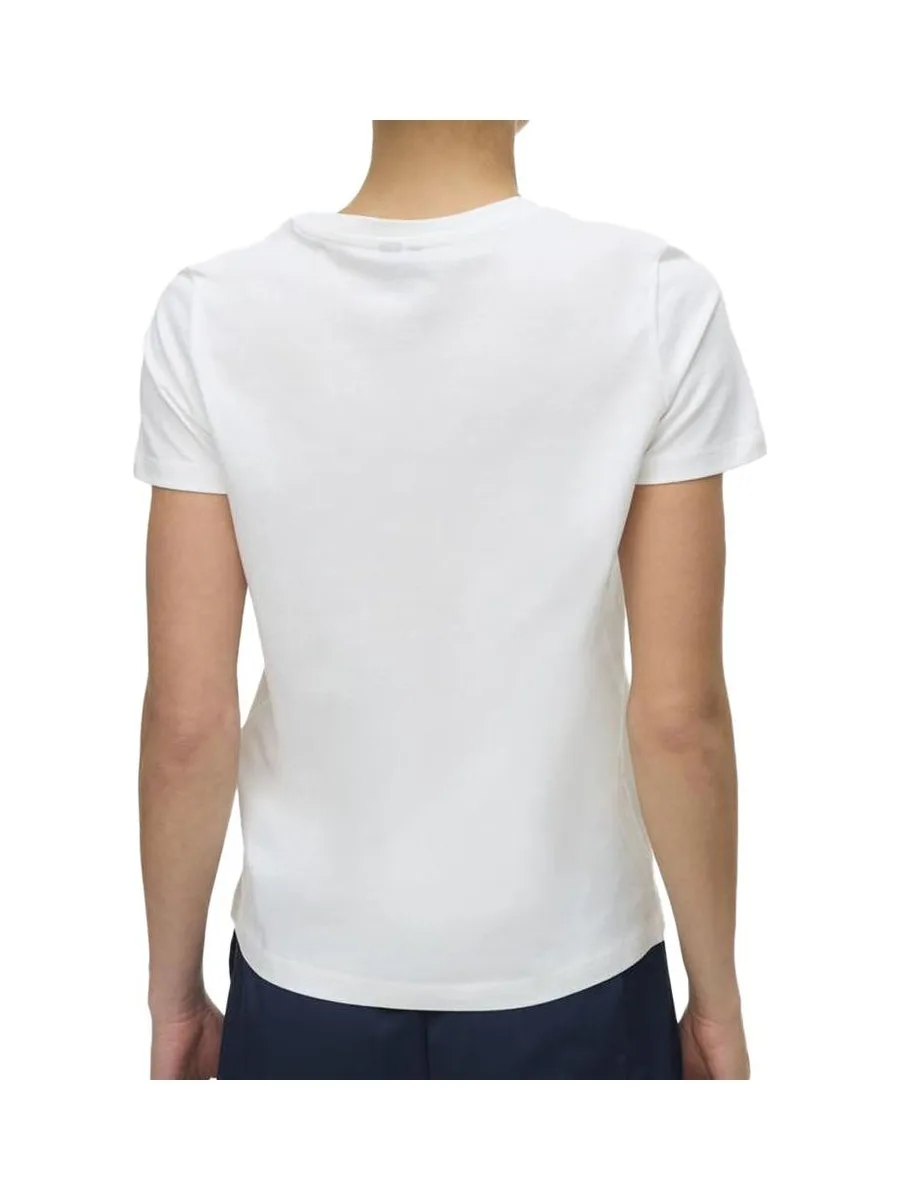 T-shirt Blanc Femme Vero Moda Silja Francis 3
