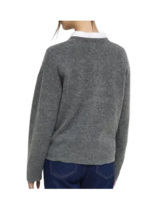 Pull Gris foncé Femme Only Lolivia 2