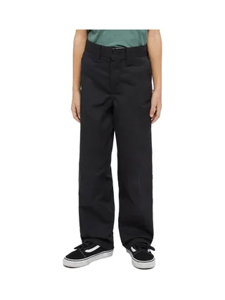 Chino Toile Noir Garçon Dickies Original 874 1