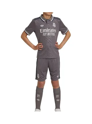 Real Madrid Ensemble Tenue Third Junior Adidas 24/25 1