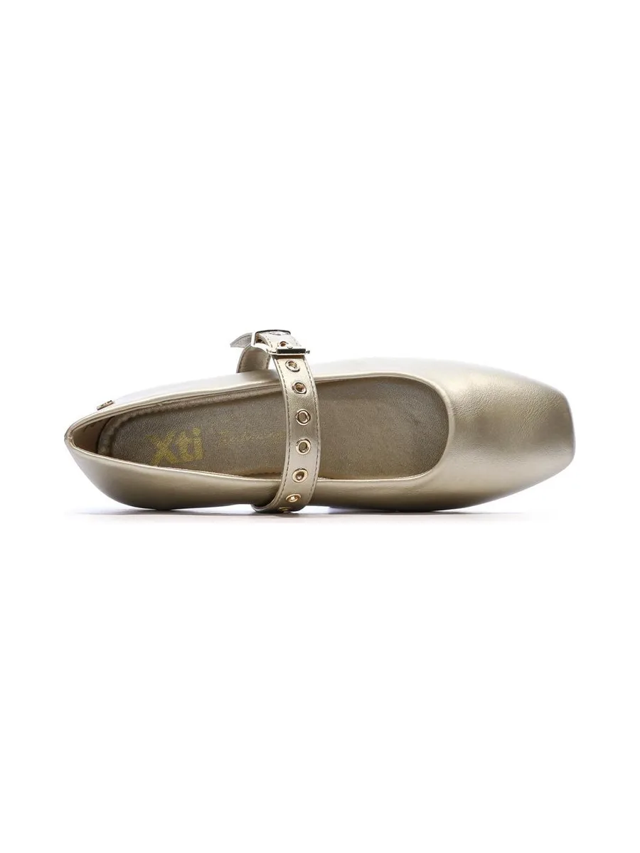 Ballerines Dorées Femme Xti 145118 5