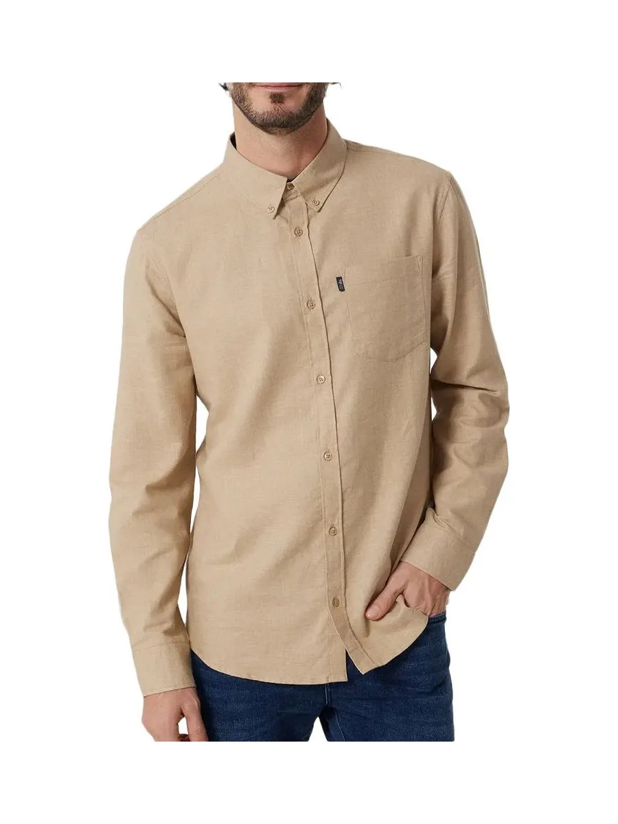 Chemise Beige Homme TBS BERLICHE 2