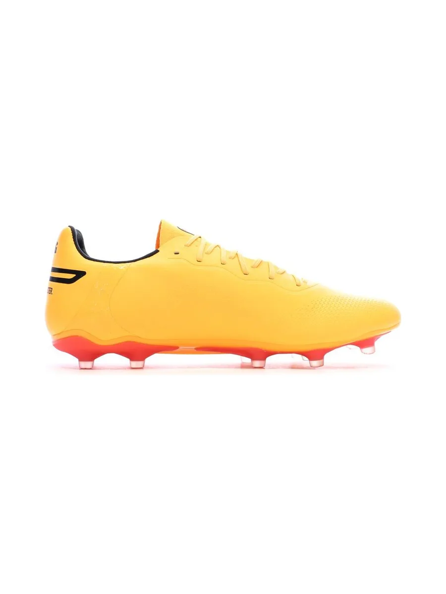 Chaussures de Foot Jaunes/Noires Homme Puma King Pro FG/AG 3