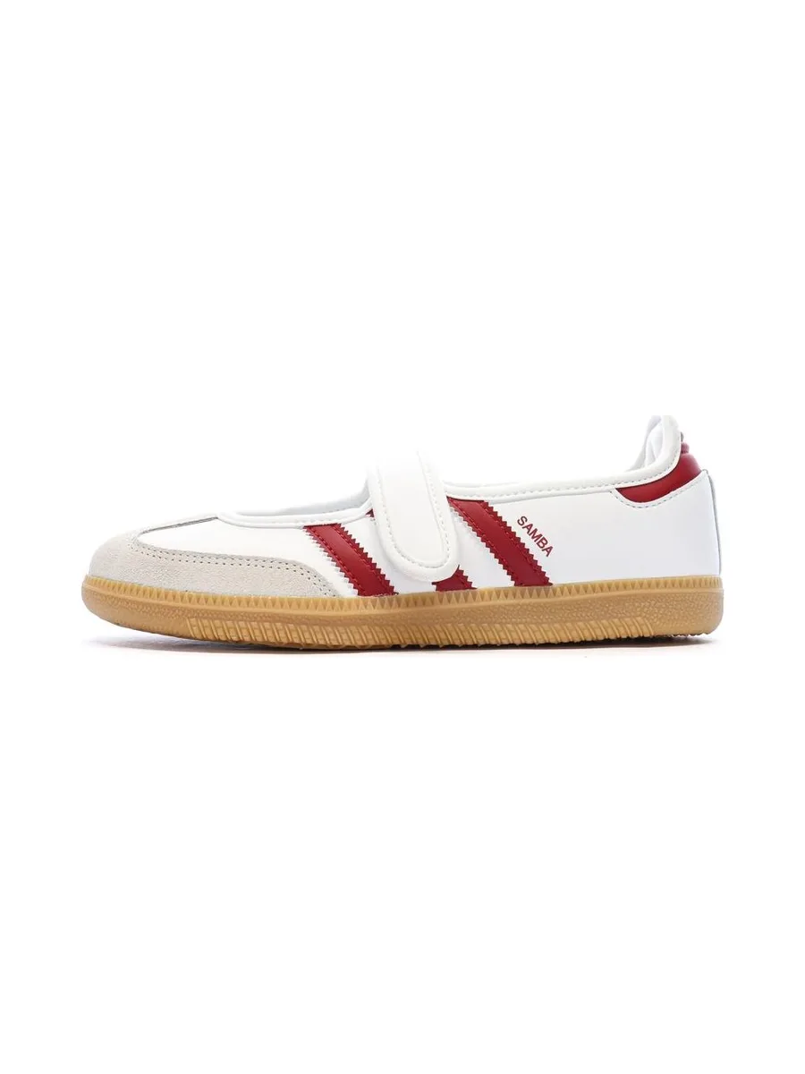 SAMBA JANE Baskets Blanc/Rouge Adidas 2