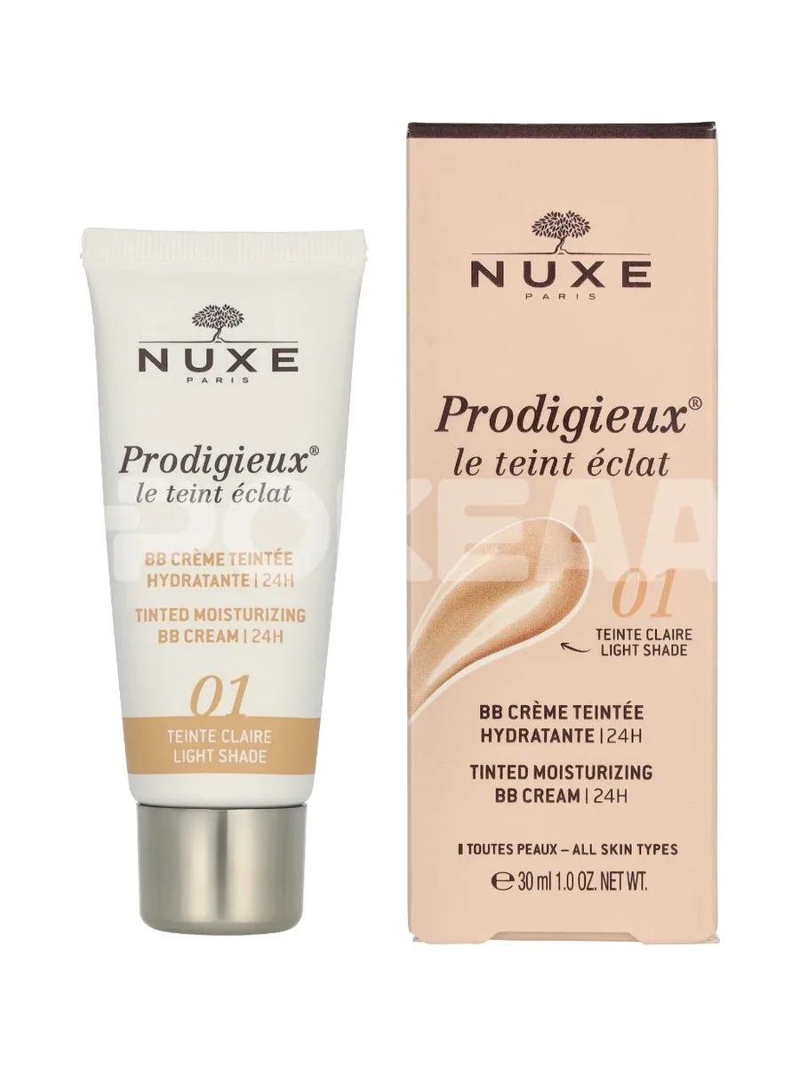 Nuxe Prodigieux Teint Eclat BB Creme 30ml - Claire 1