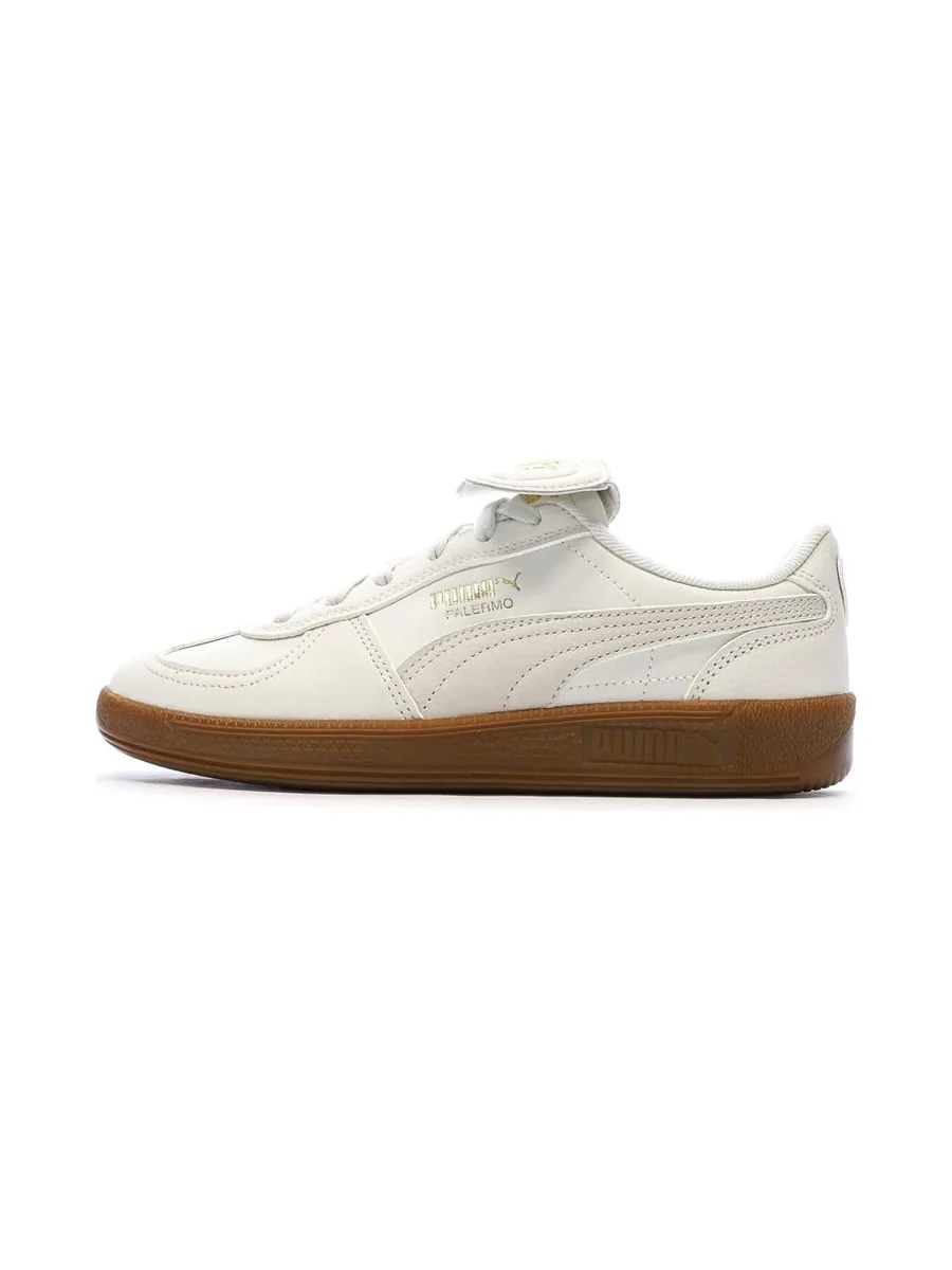 Baskets Blanc/Écru Mixte Puma Palermo Premium 1