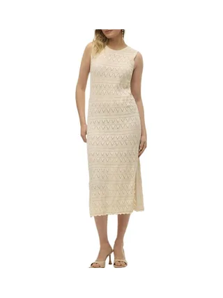 Robe Beige Femme Vero Moda Bali 1