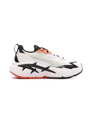 Baskets Blanches/Noires Femme Puma Spina 2