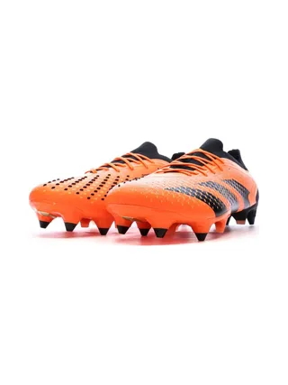 Chaussures de Foot Orange/Noir Adidas Predator Accuracy.1 L SG 6