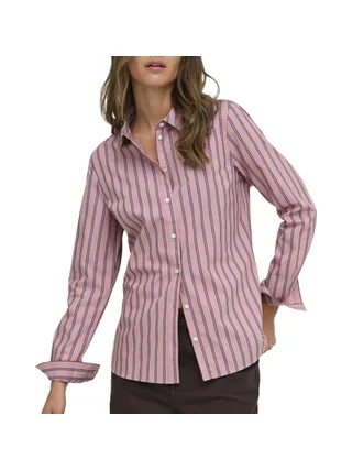 Chemise Rose/Bleu Femme JDY Mio 1