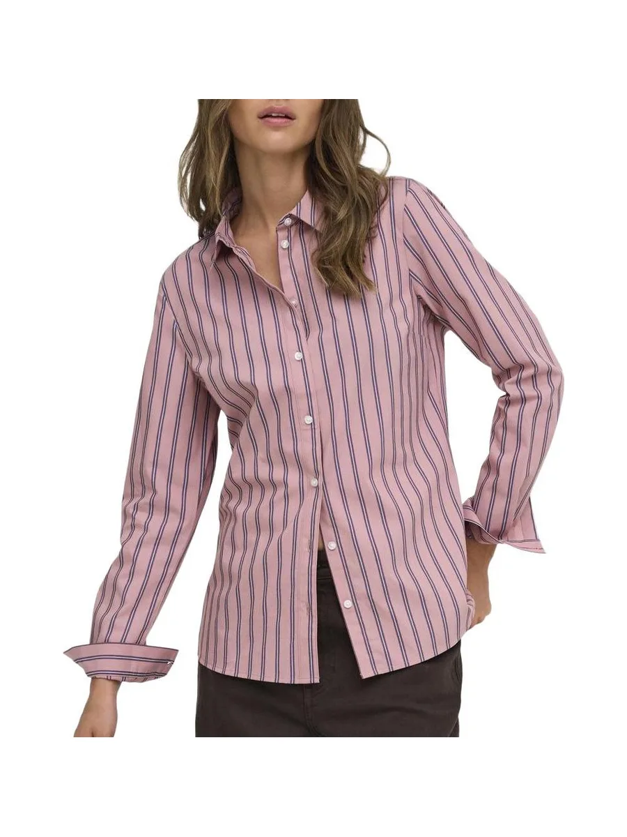 Chemise Rose/Bleu Femme JDY Mio 2