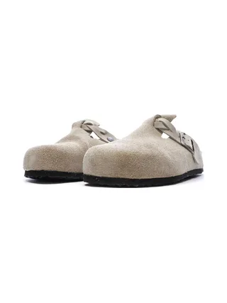 Sabot Taupe Femme Birkenstock Boston 6