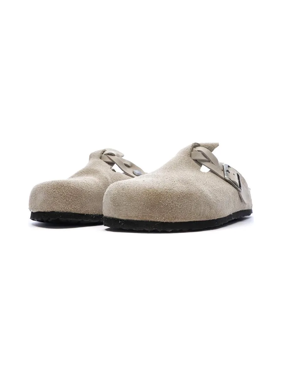 Sabot Taupe Femme Birkenstock Boston 7