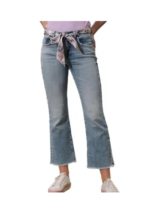 Jean Droit Bleu Femme Freeman Porter Palermo 1