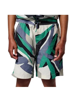 Short Beige/Bleu/Vert Garçon Kaporal Oben 1