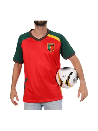 Portugal Maillot Supporter Rouge Mixte Sport Zone 1