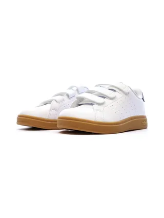 Baskets Blanches Garçon Adidas Advantage Base 6