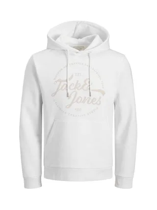 Sweat Blanc Homme Jack & Jones Jordean 1