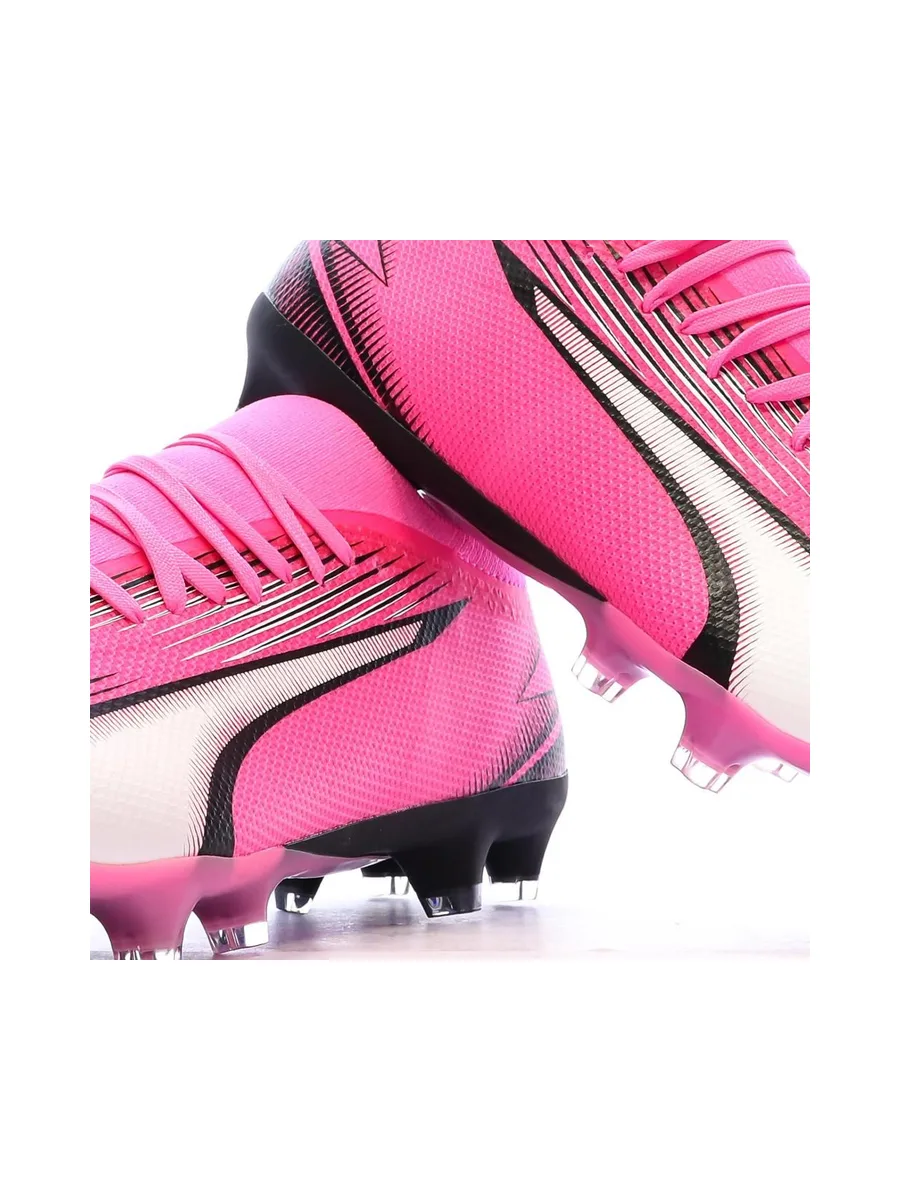Chaussures de Foot Roses Homme Puma Ultra Match FG/AG 7