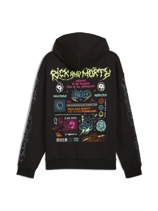 Sweat Noir Homme Puma Hoops X Rick And Morty 2
