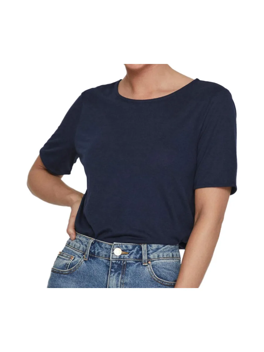 T-shirt Marine Femme Vila Mooney 2