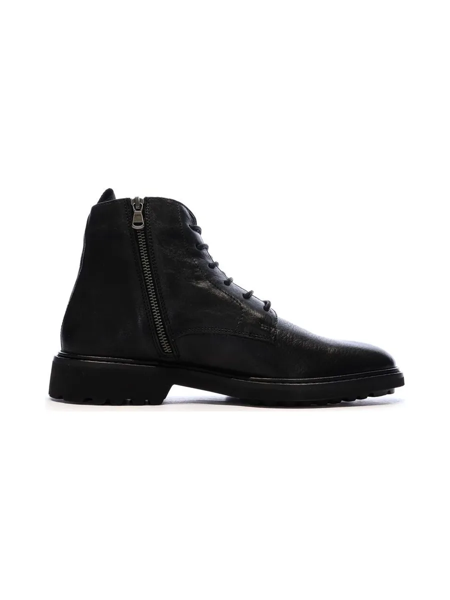 Bottines Noires Homme Geox Cannaregio 3