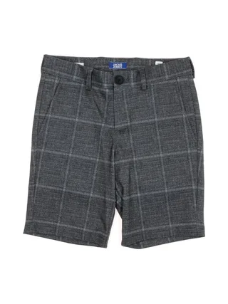 Short Gris à carreaux Garçon Jack & Jones Bailey 1
