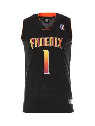 Phenix Maillot de basketball Noir Homme Sport Zone SEPL1006 1