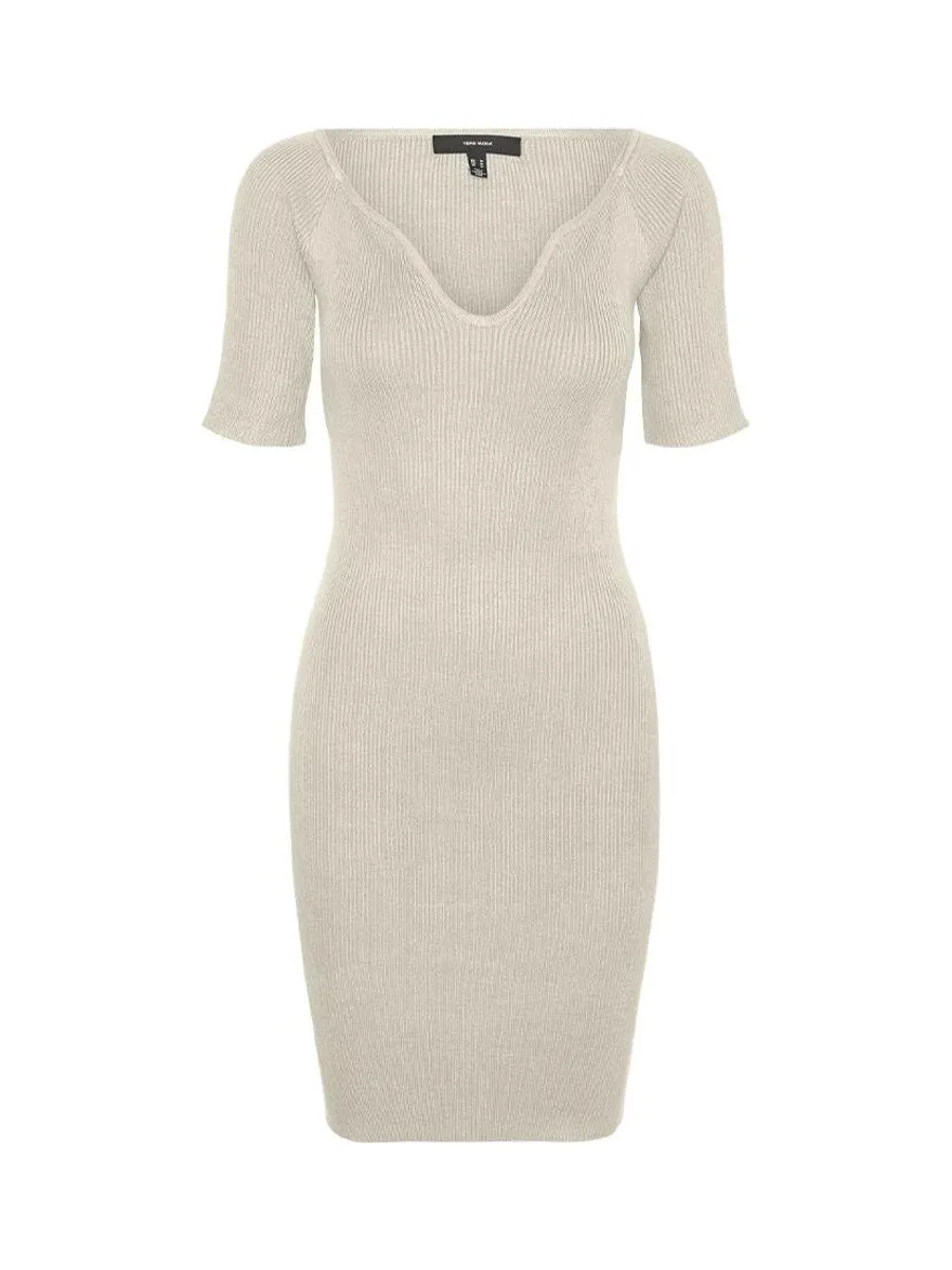 Robe Ecru Femme Vero Moda Willow 3