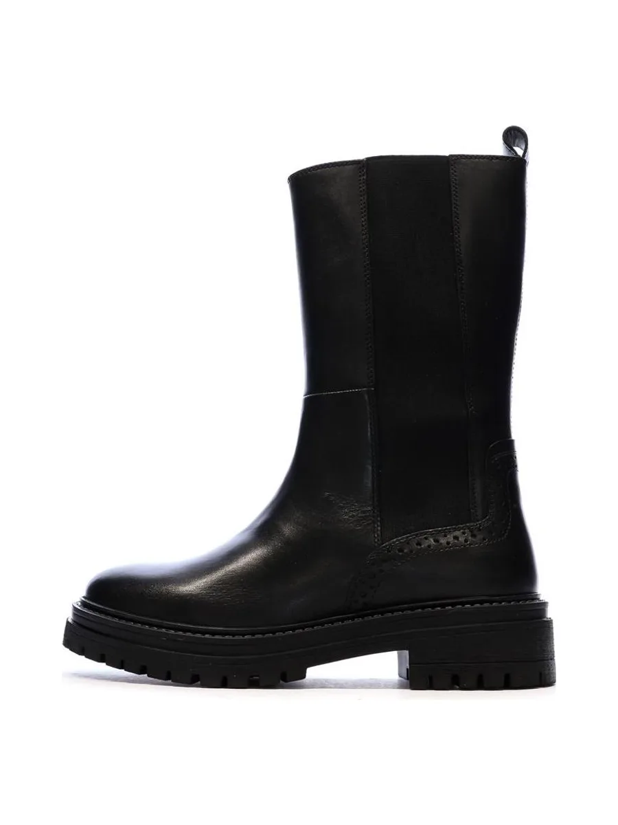 Bottes Noir Femme Geox Iridea D36HRD 1