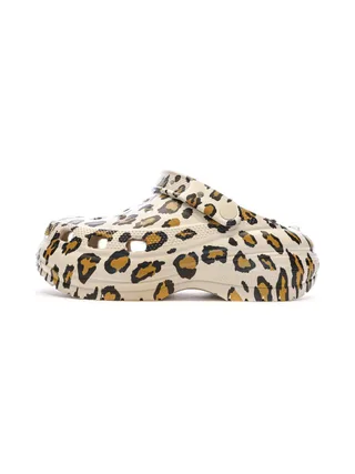 Sabots à Plateforme Beige à Motifs Femme XTI 143888 1